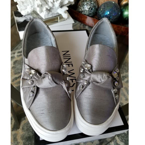 embellished platform sneakers